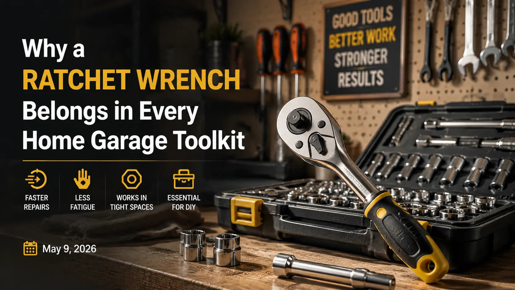 Why a Ratchet Wrench Belongs in Every Home Garage