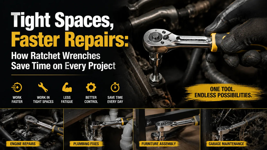Using a Ratchet Wrench in Tight Spaces: What Actually Works