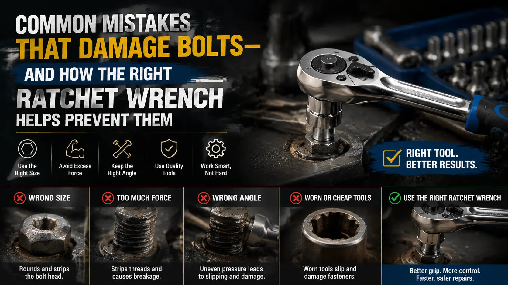 Common Mistakes That Damage Bolts and How to Avoid Them